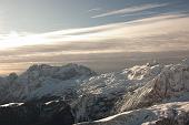Al Passo di Manina e al Monte Sasna con tramonto al Rif. Capanna 2000 il 3 gennaio 2010 - FOTOGALLERY